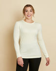 Perfectly Imperfect Womens Long Sleeve Crew