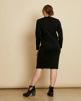 Perfectly Imperfect Womens Relaxed Fit Crew Neck Dress