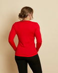 Womens Long Sleeve Scoop Neck AW23