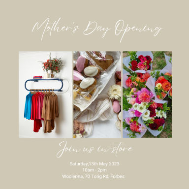 MOTHERS DAY IN-STORE OPENING