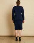 Womens Relaxed Fit Crew Neck Dress AW23