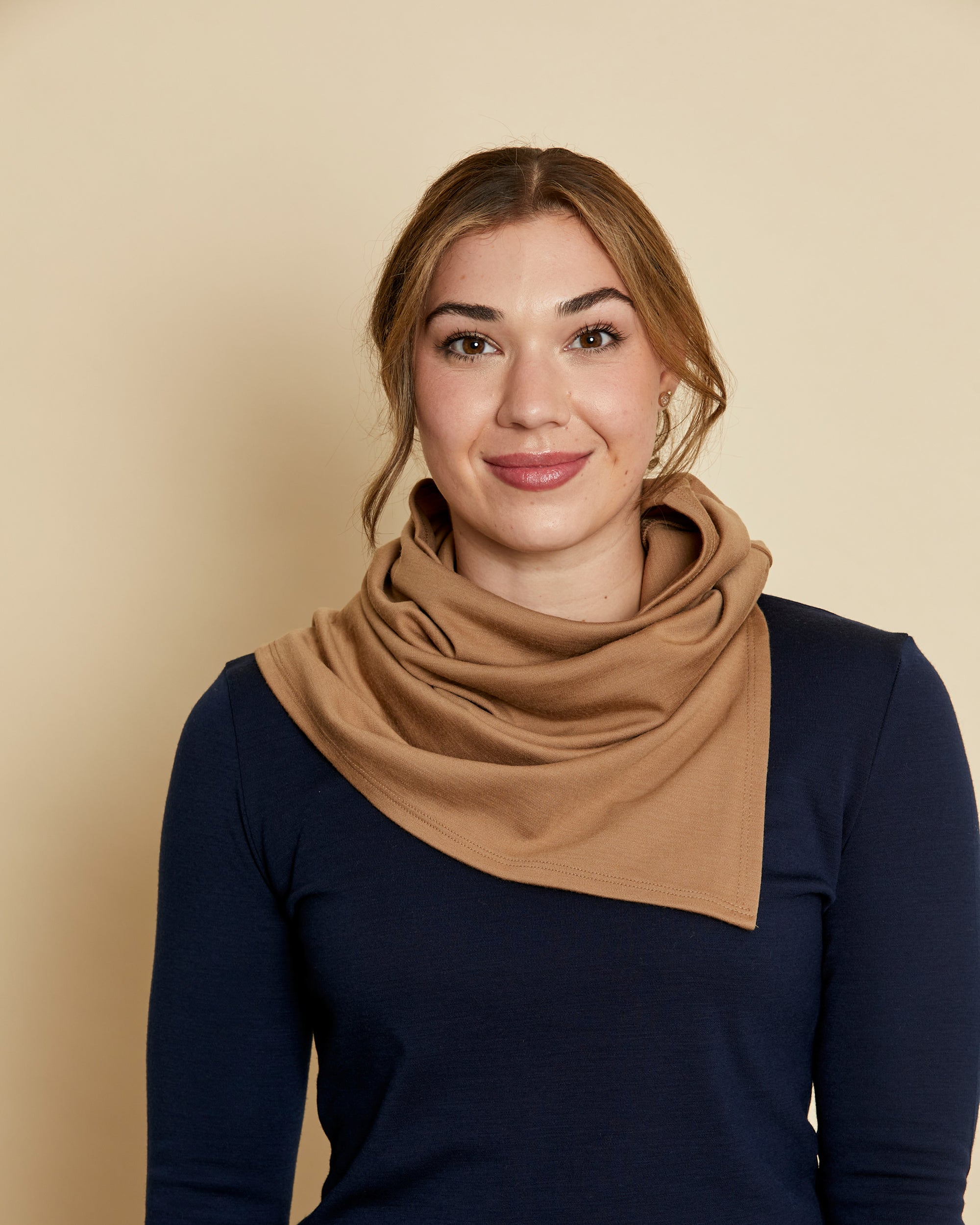 Neckwarmer with side split AW23 Woolerina